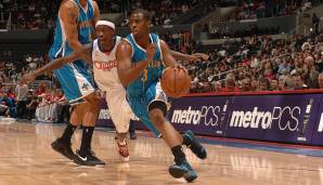 Platz 9: Chris Paul (New Orleans Hornets): Saison 2008/09 - BPM: 11,22 - Statistiken: 22,8 Punkte, 11,0 Assists, 2,8 Steals - Bester Award: All-NBA (2nd).