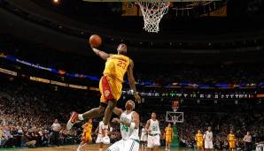 Platz 2: LeBron James (Cleveland Cavaliers): Saison 2008/09 - BPM: 12,99 - Statistiken: 28,4 Punkte, 7,6 Rebounds, 7,2 Assists - Bester Award: MVP.