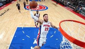 Platz 15: Blake Griffin (Detroit Pistons) - Usage Rate: 29,3 Prozent. True Shooting Percentage: 58,3 Prozent.
