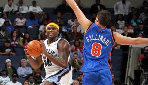 Zach Randolph (Memphis Grizzlies) - 31 Punkte und 25 Rebounds gegen die New York Knicks am 27. Februar 2010.