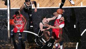 Anthony Davis (New Orleans Pelicans) - 34 Punkte und 26 Rebounds gegen die Brooklyn Nets am 2. Januar 2019.