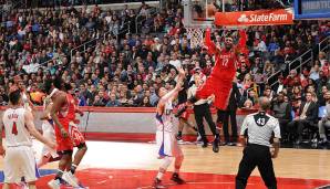 Dwight Howard (Houston Rockets) - 36 Punkte und 26 Rebounds gegen die Los Angeles Clippers am 18. Januar 2016.