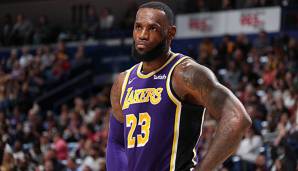 Nach der Niederlage der Los Angeles Lakers gegen die Pelicans droht LeBron James die Playoffs zu verpassen.