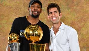 Kevin Durant gewann zweimal die Auszeichnung des Finals-MVP.