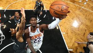 Platz 4: Deandre Ayton (Phoenix Suns): GameScore: 28,2 - 26 Punkte (13/16 FG), 18 Rebounds und 3 Blocks am 23. Dezember bei den Brooklyn Nets.