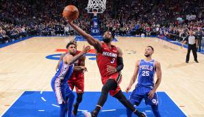 Die Miami Heat (26-31) stehen derzeit einen Rang vor den Wizards (Platz 9), in Süd-Florida kann man sich aber über aussichtsreiche Playoff-Odds von 35 Prozent freuen.