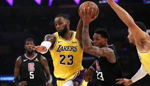 Los Angeles Lakers, L.A. Clippers, NBA, LeBron James
