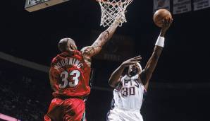 Platz 14: Clifford Robinson (New Jersey Nets), Alter: 39 Jahre, 50 Tage - 23 Punkte gegen die Miami Heat am 4. Februar 2006 - ein weiteres 20-Punkte-Spiel mit 39+ Jahren.