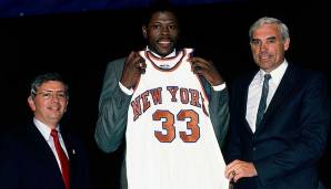 New York Knicks im Jahr 1985, Bilanz: 24-58 (Drittschlechteste Bilanz) - Chance auf Top-Pick: 14,29 Prozent - Gezogen: Patrick Ewing.