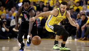 Stephen Curry und die Warriors haben sich in der Erstrundenserie schon einige wilde Duelle mit den Clippers geliefert.