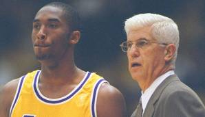 Kobe Bryant musste sich als Rookie unter Del Harris seine Spielzeit hart erarbeiten.