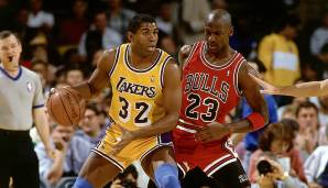 PLATZ 9: 32,0 PER - Michael Jordan (Chicago Bulls) in 17 Spielen in den Playoffs 1991.