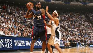PLATZ 2: 37,4 PER - LeBron James (Cleveland Cavaliers) in 14 Spielen in den Playoffs 2009.