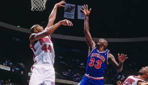 Derrick Coleman (New Jersey Nets): 9 Blocks gegen die Cleveland Cavaliers in Spiel 4 der ersten Runde 1993.