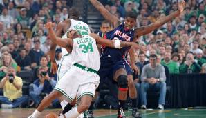 Platz 17: 65 Punkte - Boston Celtics vs. Atlanta Hawks - 99:65 in Spiel 7 der ersten Runde 2008.