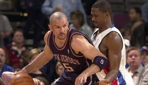 Platz 10: 64 Punkte - New Jersey Nets vs. Detroit Pistons - 82:64 in Spiel 3 der Eastern Conference Semifinals 2004.