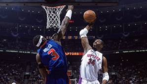 Platz 4: 63 Punkte - Detroit Pistons vs. Toronto Raptors - 85:63 in Spiel 1 der ersten Runde 2002.