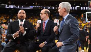 Mark Jackson, Jeff Van Gundy und Mike Breen kommentieren erneut die NBA Finals.