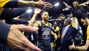 Die Golden State Warriors um Superstar Stephen Curry gelten als Top-Favorit auf den Titel 2019.