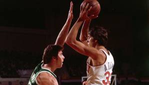 Platz 9: Alvan Adams (Phoenix Suns): 5,2 Assists im Schnitt in 19 Spielen in den Playoffs 1976.