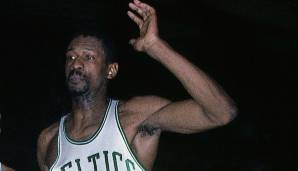 Platz 11: Bill Russell (Boston Celtics): 5,1 Assists im Schnitt in 13 Spielen in den Playoffs 1963.