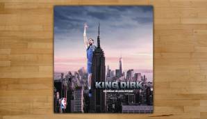 Ein Filmplakat darf natürlich nicht fehlen. King Dirk hält New York in Atem.
