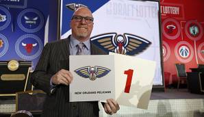 Die New Orleans Pelicans hatten in der Draft Lottery Glück und haben den ersten Pick 2019 bekommen.