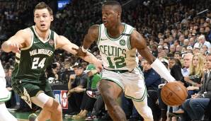 Platz 6: Terry Rozier (Boston Celtics, Alter: 25) - Status: Restricted / Gehalt 2018/19: 3,1 Mio. Dollar / Stats: 9 Punkte, 2,9 Assists, 38,7 Prozent FG