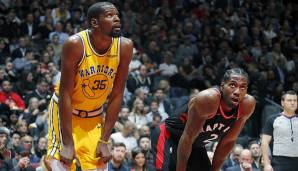 Am Samstag machten Gerüchte die Runde, dass Durant wohl eine gemeinsame Zukunft mit Kawhi Leonard diskutiert habe. Davon berichteten sowohl Shams Charania (The Athletic) als auch Woj und Ramona Shelburne (beide ESPN).