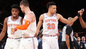 Platz 17: New York Knicks - 5 Spiele im nationalen TV (4x ESPN, 1x TNT).