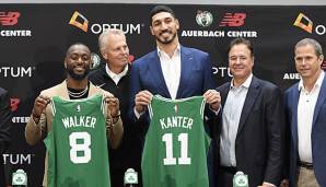Die Celtics wollen mit Kemba Walker und Enes Kanter einen neuen Angriff auf die Krone im Osten starten.