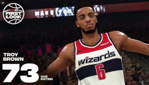 Troy Brown (Washington Wizards): 73
