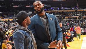 LeBron James wird von Klutch Sports, der Agentur seines guten Freundes Rich Paul vertreten.