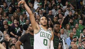 Platz 23: Jayson Tatum (Boston Celtics) - 44,7 Prozent (55/123).