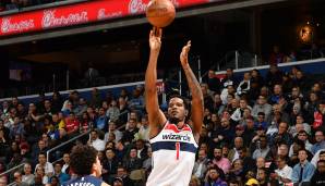Platz 20: Trevor Ariza (Phoenix Suns/Washington Wizards, jetzt Sacramento Kings) - 44,7 Prozent (84/188).