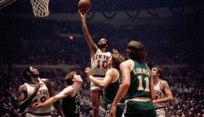 PLATZ 10: Walt Frazier (Knicks und Cavaliers, von 1967 bis 1980) - 11 Spiele
