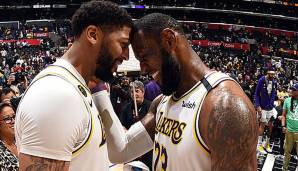 PLATZ 3: Los Angeles Lakers (Bilanz: 52-19, Platz 1 in der Western Conference) - Wettquote: +350 (Quote vor dem Restart: +200)
