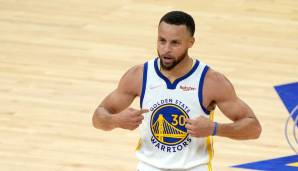 Curry steht in den aktuellen Playoffs "erst" bei 7 30+-Spielen. Im Alter von mindestens 34 Jahren gelang dies allerdings ansonsten nur LeBron James und Michael Jordan (auch jeweils 7). Gutes Omen: In der Folge wurden beide zum Finals MVP gewählt.