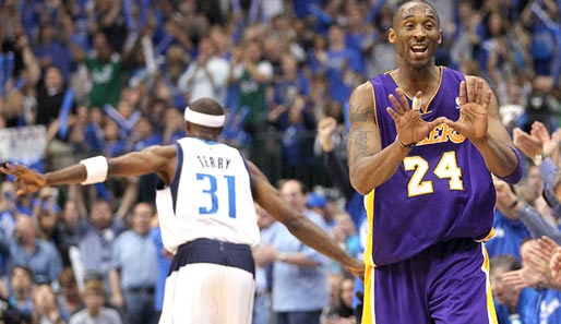 Kobe Bryant stemmte sich als einziger Spieler gegen das Aus der Lakers in Dallas