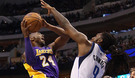 Kobe Bryant und die Lakers feierten in Dallas ihren ersten Auswärtssieg der Saison