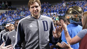 Dirk Nowitzki wird seinen Vertrag bei den Dallas Mavericks aller Voraussicht nach verlängern