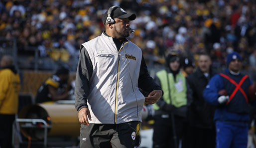 Mike Tomlin ist seit 2007 Headcoach der Steelers