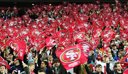 Das Wembley Stadium zu London war für einen Tag 49ers-Country