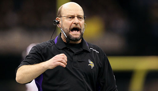 Brad Childress war seit 2006 Trainer der Minnesota Vikings