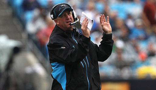John Fox trainierte die Carolina Panthers seit 2002 als Headcoach