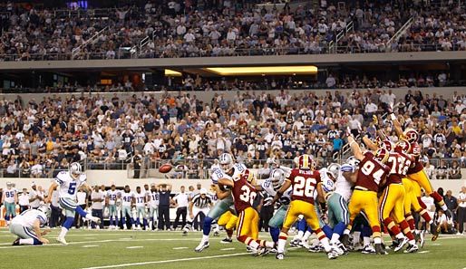 Cowboys-Kicker Dan Bailey war mit sechs Field Goals der Mann des Monday Night Games