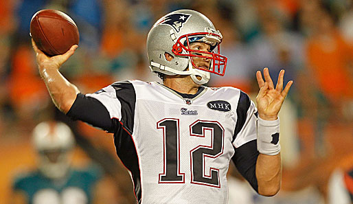 Feiert New-England-Patriots-Quarterback Tom Brady gegen Buffalo die nächste Galavorstellung?