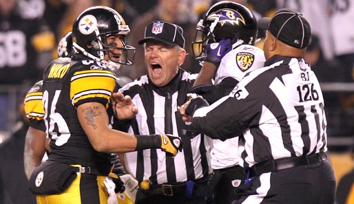 Zwischen den Pittsburgh Steelers und Baltimore Ravens geht es bei jedem Aufeinandertreffen rund