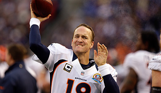 Broncos-Superstar Peyton Manning steht in der Gunst der Fans hoch im Kurs