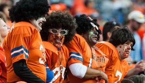 Die Broncos-Fans hatten nach dem Sieg gegen Washington viel Grund zum Lachen